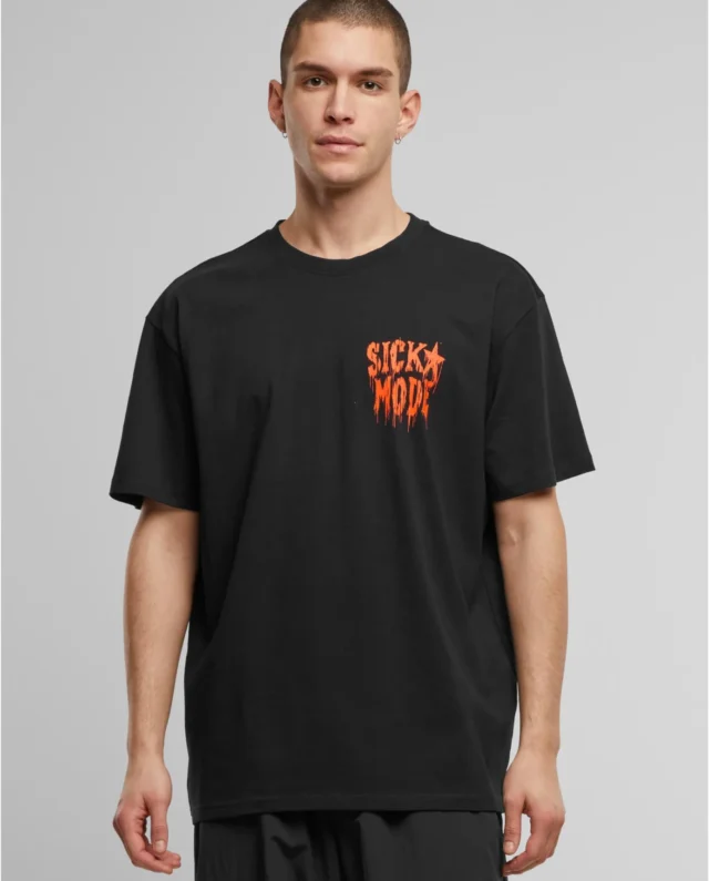 Upscale Studios Psycho Font Oversize Tee Article Black MT3654