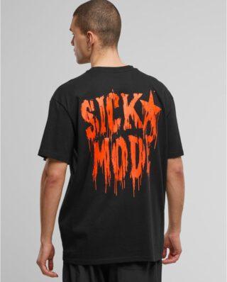Upscale Studios Psycho Font Oversize Tee Article Black MT3654 - Upscale Studios