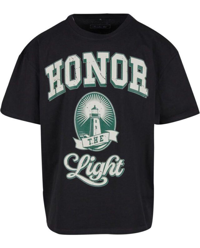 Mister Tee Honor The Light Oversize Tee Black MT3858 - Mr.Tee