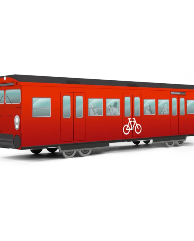 MTN Systems Copenhagen S-Train 43 cm x 10 cm x 9 cm - MTN