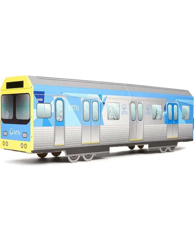 MTN Systems Melbourne Metro Train 43 cm x 10 cm x 9 cm - MTN