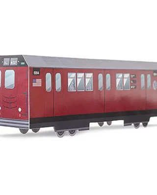 MTN Systems New York Redbird Subway 43 cm x 10 cm x 9 cm - MTN