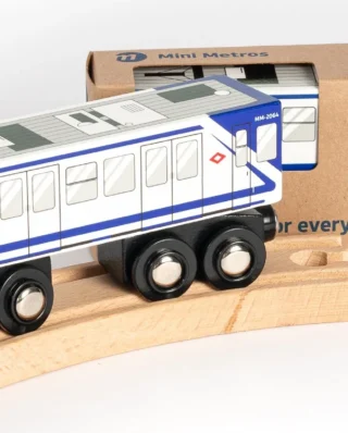 Madrid_Shop Mini Metro Madrid With Tracks 12cm x 3cm x 5cm - Mini Metros