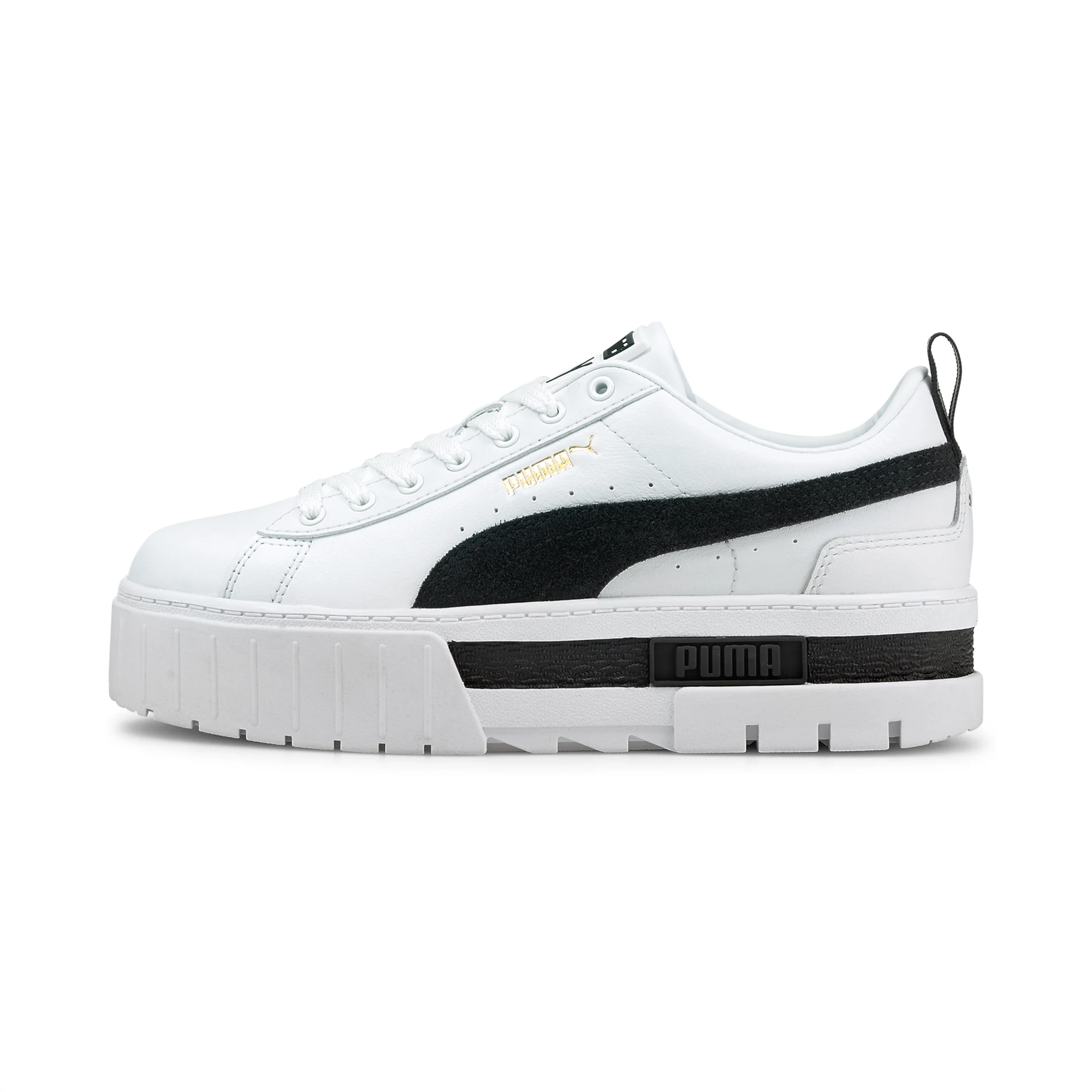 PUMA MAYZE WOMAN SNEAKERS WHITE-BLACK 391983 01 - Image 4