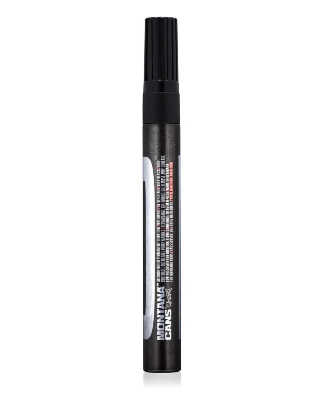 MONTANA BOLD MARKER 3MM CHISEL BLACK - Montana