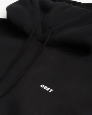 OBEY ESTABLISHED WORKS EYES II HOODIE BLACK 112470216 BLK - Obey