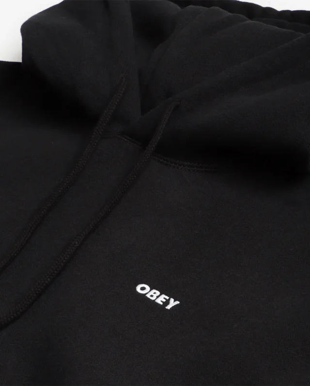 OBEY ESTABLISHED WORKS EYES II HOODIE BLACK 112470216 BLK - Obey