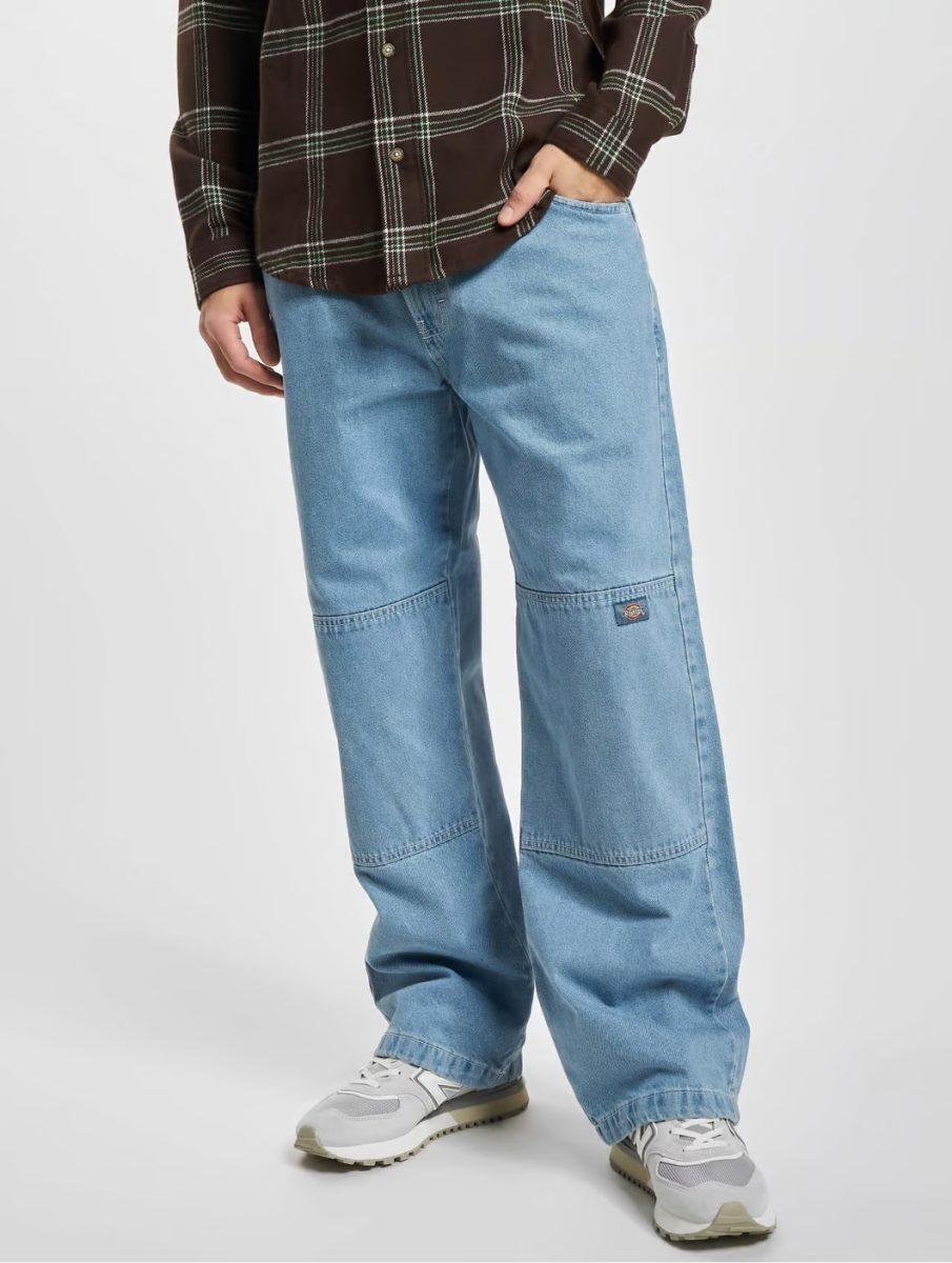 Dickies Double Knee Denim Pant Light Wash DK0A4Y3FLW01 - Image 2