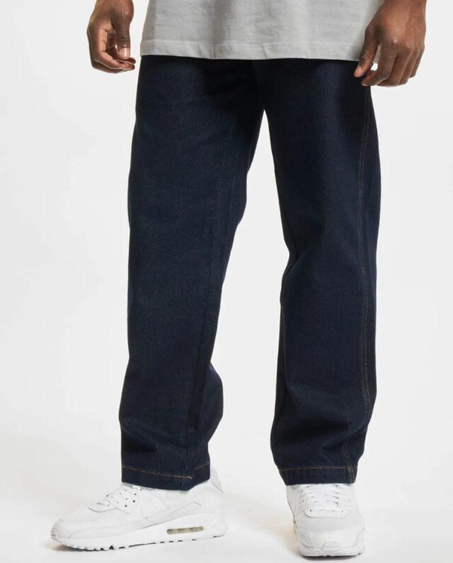 DANGEROUS DNGRS LOOSE FIT JEANS DARK BLUE - Dangerous DNGRS