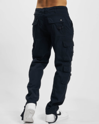 BRANDIT PURE SLIM FIT TROUSERS NAVY 1016.8 - Brandit