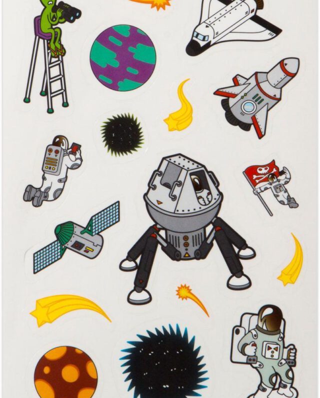 URBAN MEDIA STICKER BOMB GALAXY STICKER BOOK - 1Up