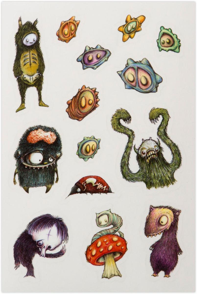 URBAN MEDIA STICKER BOMB CREATURES STICKER BOOK BU11015 - Image 2