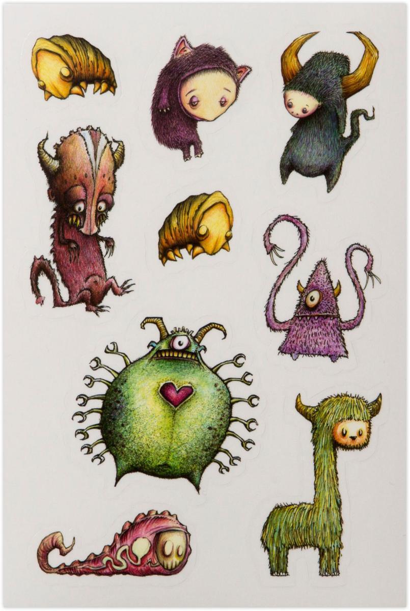 URBAN MEDIA STICKER BOMB CREATURES STICKER BOOK BU11015 - Image 3