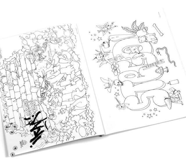 URBAN MEDIA GRAFFITI COLORING BOOK - publikat