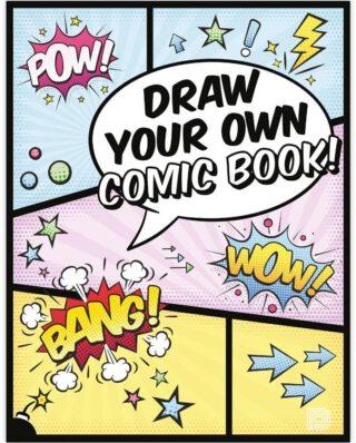 URBAN MEDIA DRAW YOUR OWN COMIC COLORING BOOK