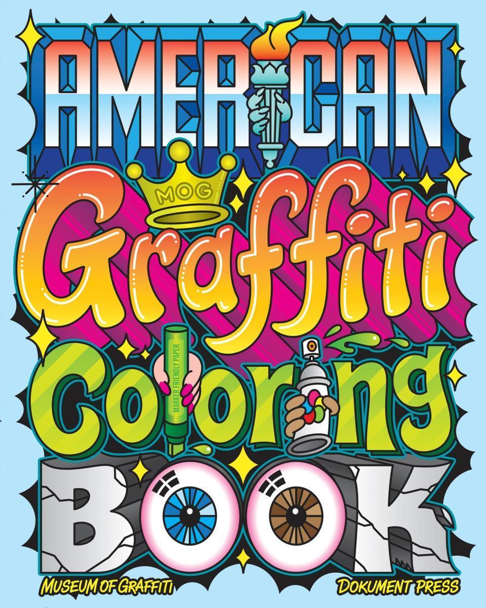 AMERICAN GRAFFITI COLORING BOOK URBAN MEDIA BOOK