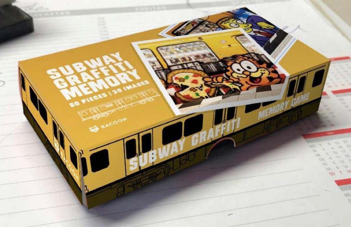 URBAN MEDIA SUBWAY GRAFFITI MEMO CARD GAME - Image 4