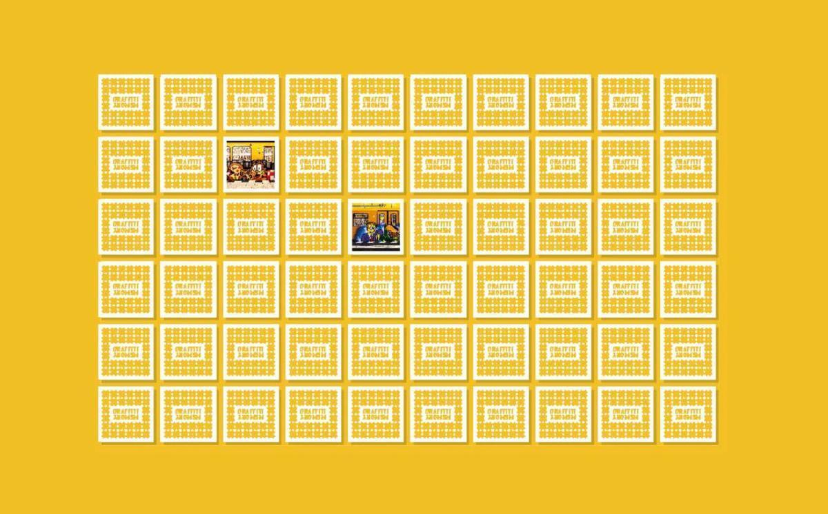 URBAN MEDIA SUBWAY GRAFFITI MEMO CARD GAME - Image 3