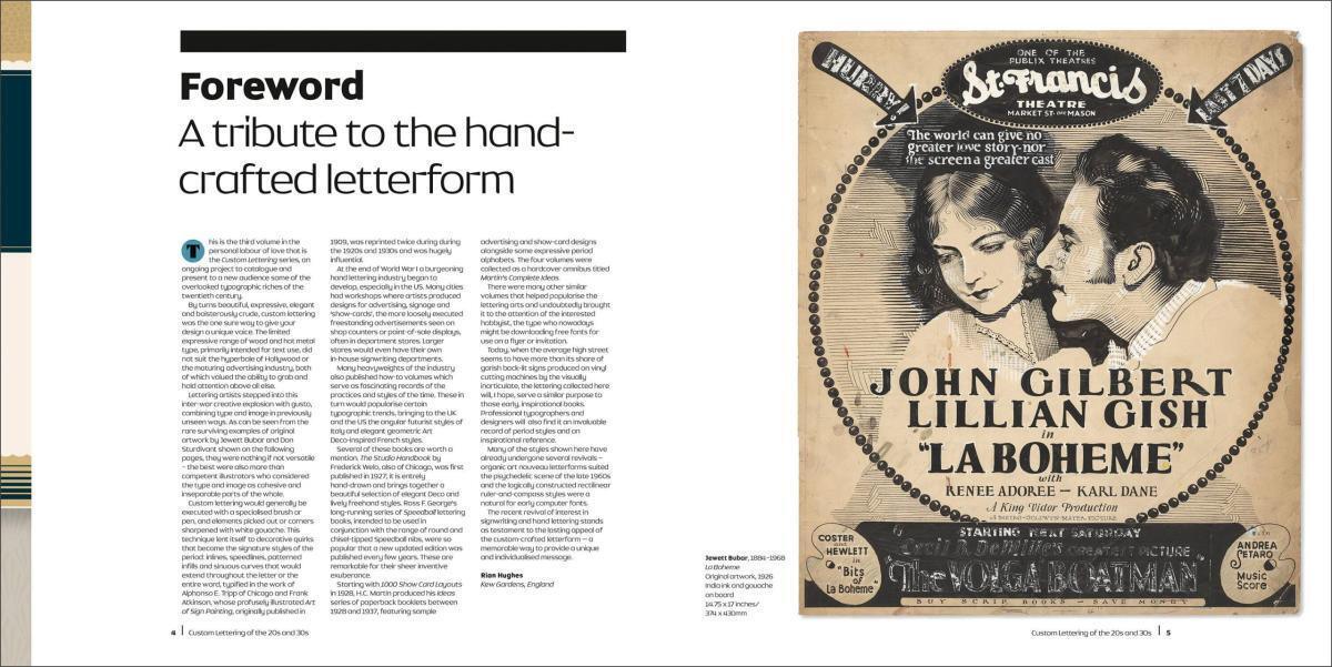 CUSTOM LETTERING OF THE 20S AND 30S URBAN MEDIA BOOK - Image 3
