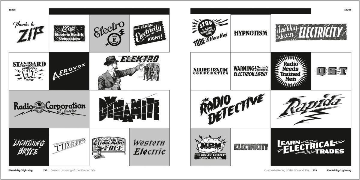 CUSTOM LETTERING OF THE 20S AND 30S URBAN MEDIA BOOK - Image 4