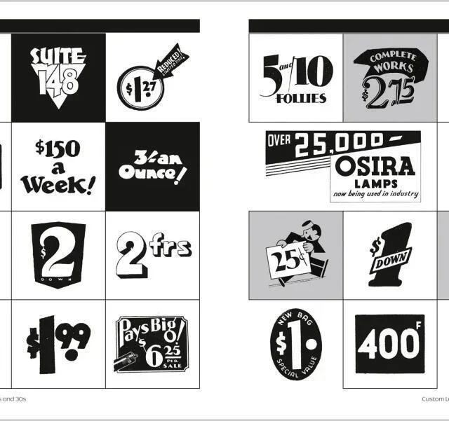 CUSTOM LETTERING OF THE 20S AND 30S URBAN MEDIA BOOK - publikat