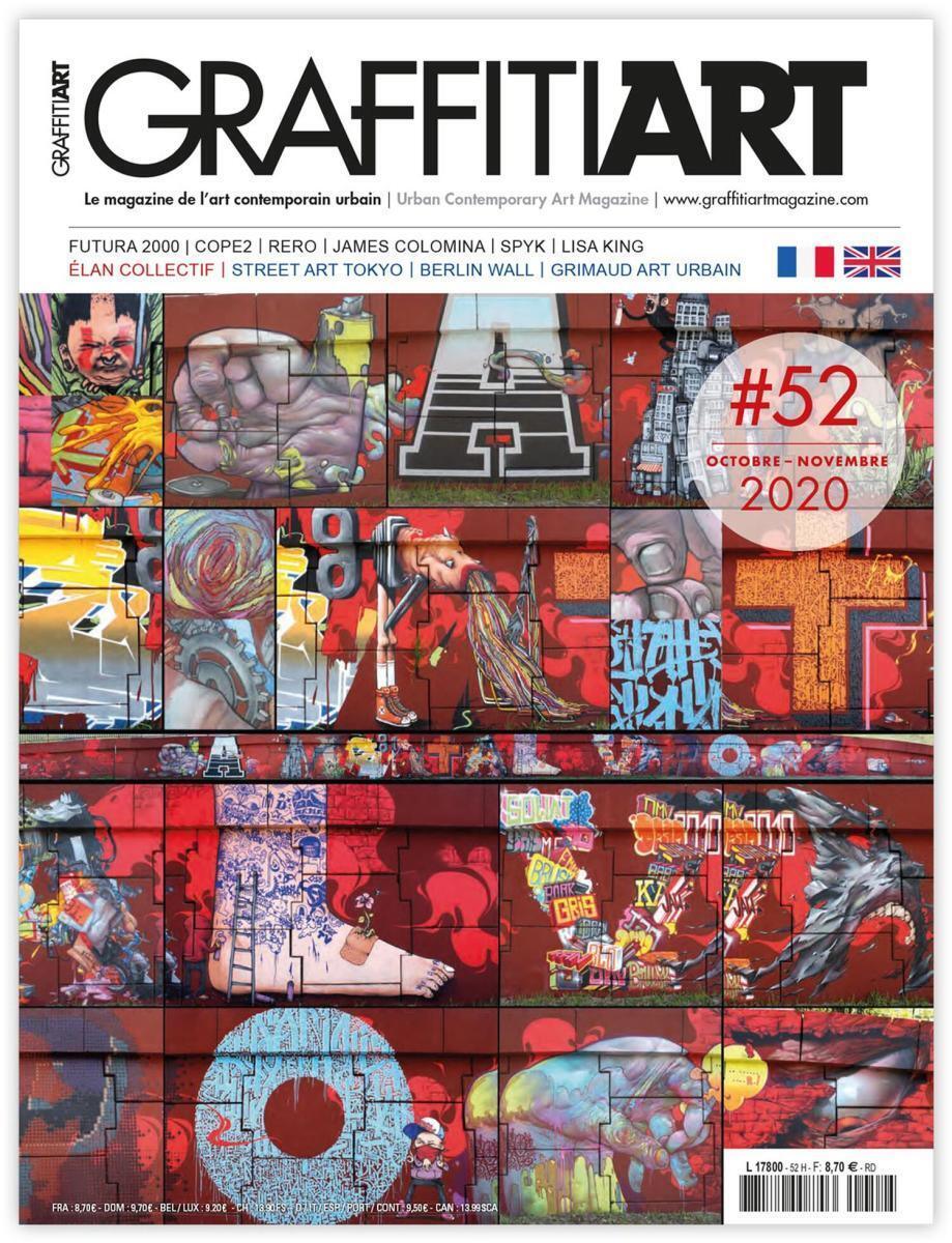 URBAN MEDIA GRAFFITI ART #52 FRANCE MAGAZINE