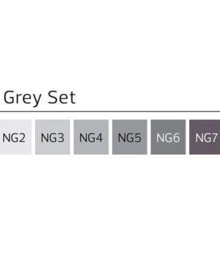 STYLEFILE MARKER 12 PCS SET SFS12NG NEUTRAL GREY - Stylefile