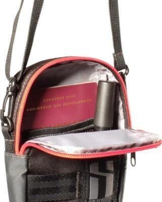 MR. SERIOUS DOCUMENT POUCH BAG BLACK 10x16x4cm - Mr. Serious