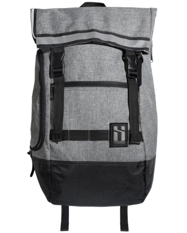 MR. SERIOUS VS SAINT KINOS WANDERER BACKPACK HEATHER GREY
