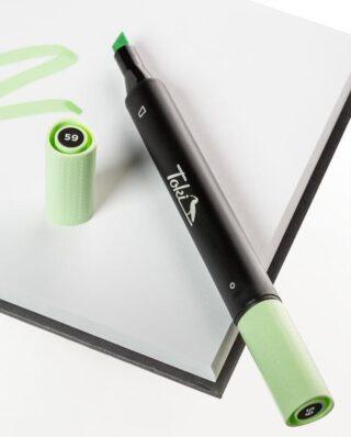 TOKI TI14Y001 TWIN MARKER 1-7 MM CHISEL & 0.7 MM FINE TIP - Toki