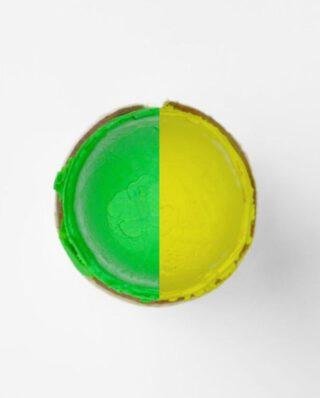 HAND MIXED ROUGH WALL FLOUR SINGLE MARKER CITRUS - Hand mixed