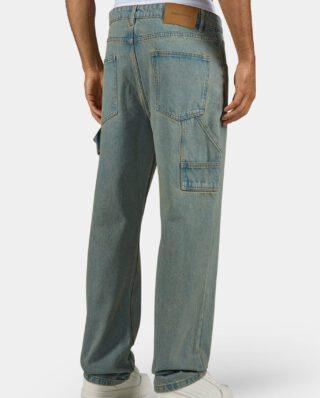 PEGADOR DRATO BAGGY WORKWEAR JEANS WASHED VINTAGE BLUE 4400-230-M-GR - PEGADOR