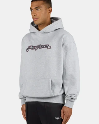 PEGADOR MAGTEN OVERSIZED HOODIE HEATHER GREY PGDR-6310-224