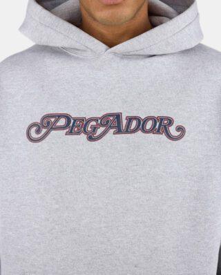 PEGADOR MAGTEN OVERSIZED HOODIE HEATHER GREY PGDR-6310-224 - PEGADOR
