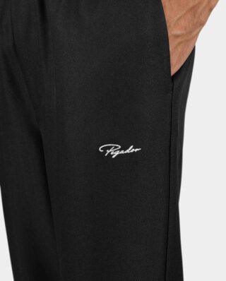 PEGADOR Tapert Textured Smart Pants Black PGDR-6362-001 - PEGADOR