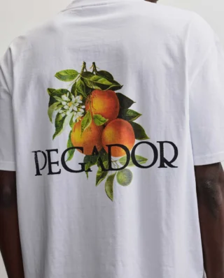PEGADOR VIBORG OVERSIZED TEE WHITE PGDR-7104-004 - PEGADOR