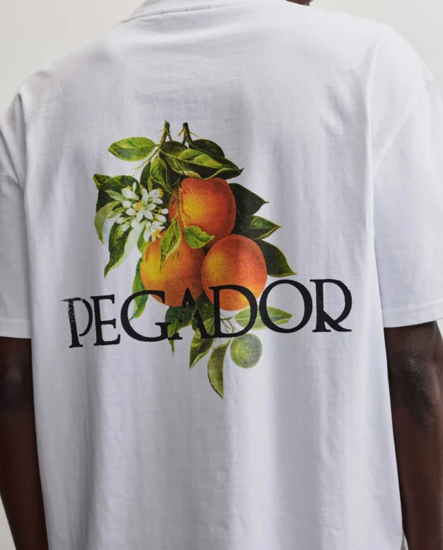 PEGADOR VIBORG OVERSIZED TEE WHITE PGDR-7104-004 - PEGADOR