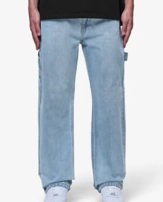 Pegador Daule baggy workwear jeans washed light Blue PG-3071-076-M-GR - PEGADOR