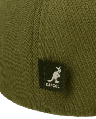 KANGOL WOOL FLEXFIT BASEBALL OLIVE 8650BC OL301 L/XL - KANGOL