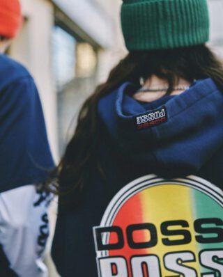RJRJW Dosse Posse Rasta Dot Hooded Sweatshirt Indigo Navy DP-011 - Dosse Posse
