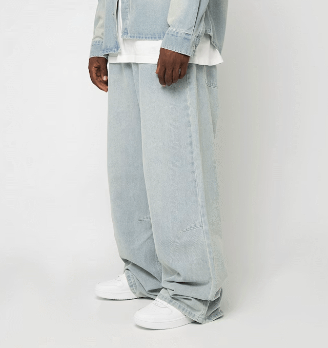 KARL KANI OG K WASHED WESTERN RELAXED BAGGY KM253-010-1 - KARL KANI