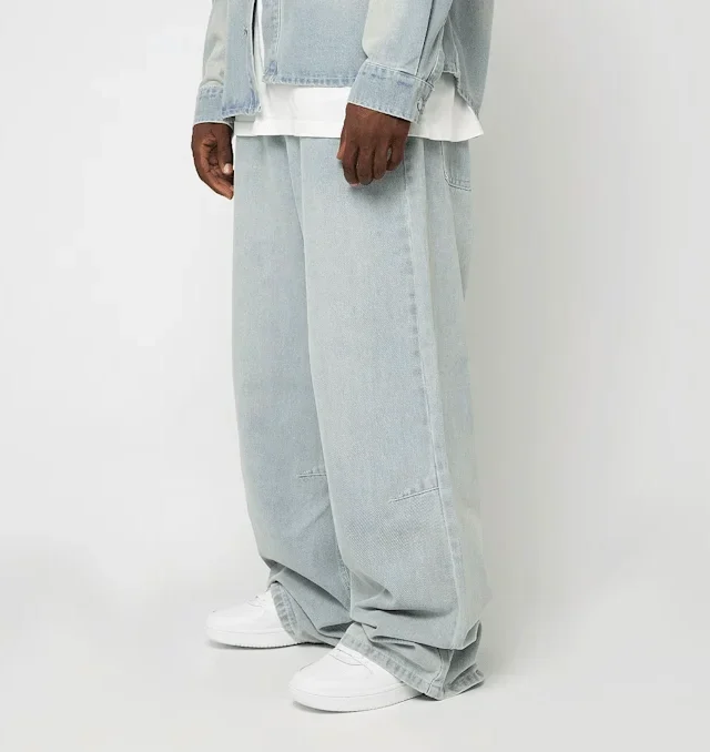 KARL KANI OG K WASHED WESTERN RELAXED BAGGY KM253-010-1 - KARL KANI