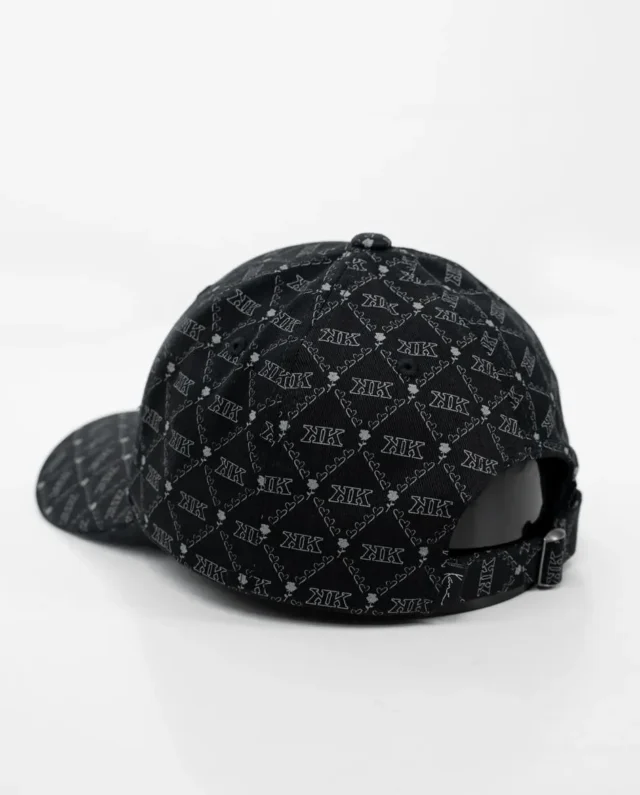 KARL KANI KK MONOGRAM BASEBALL CAP BLACK KA251-004-1 - KARL KANI