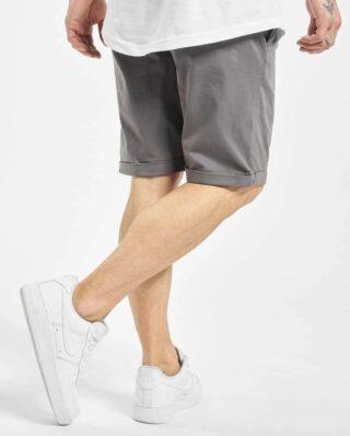 URBAN CLASSICS STRETCH TURNUP CHINO SHORTS TB1264 DARK GREY - UrbanClassics