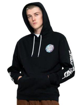 SANTA CRUZ ECLIPSE DOT HOOD BLACK