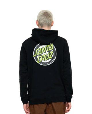 SANTA CRUZ ROSKOPP TARGET HOODIE BLACK - SANTA CRUZ