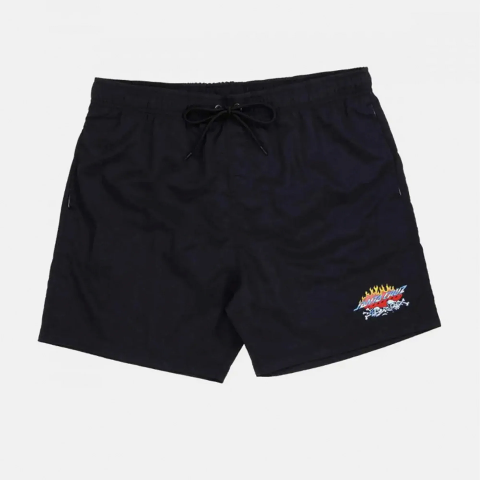 Santa Cruz Salba Voodoo Pit Swim Shorts Black SCA-SHR-5616