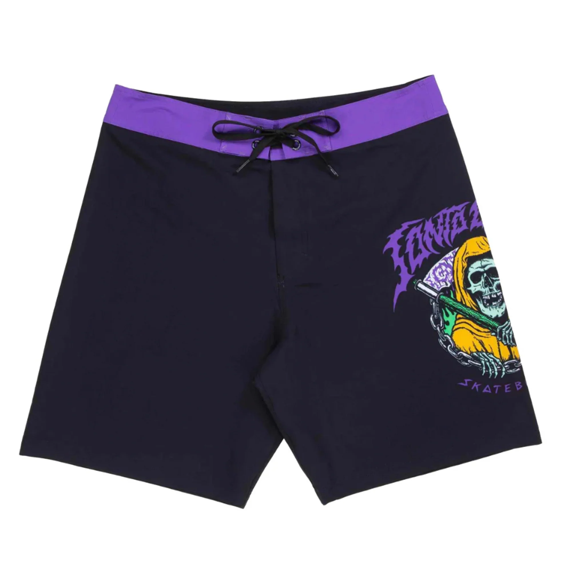 Santa Cruz Out Of Time Boardshorts Black SCA-SHR-5634