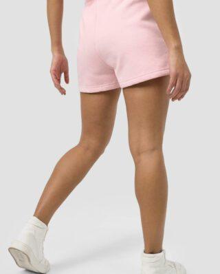 KARL KANI WOMAN SMALL SIGNATURE SHORTS LIGHT ROSE - KARL KANI