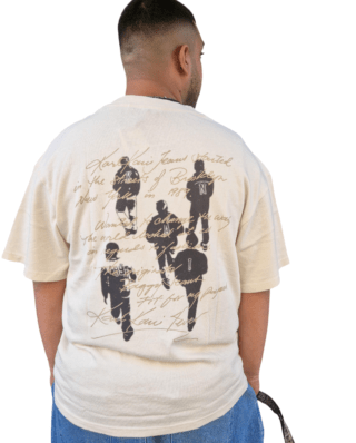 KARL KANI SIGNATURE WASHED OVERSIZED T-SHIRT WHITE KM261-016-2 - KARL KANI